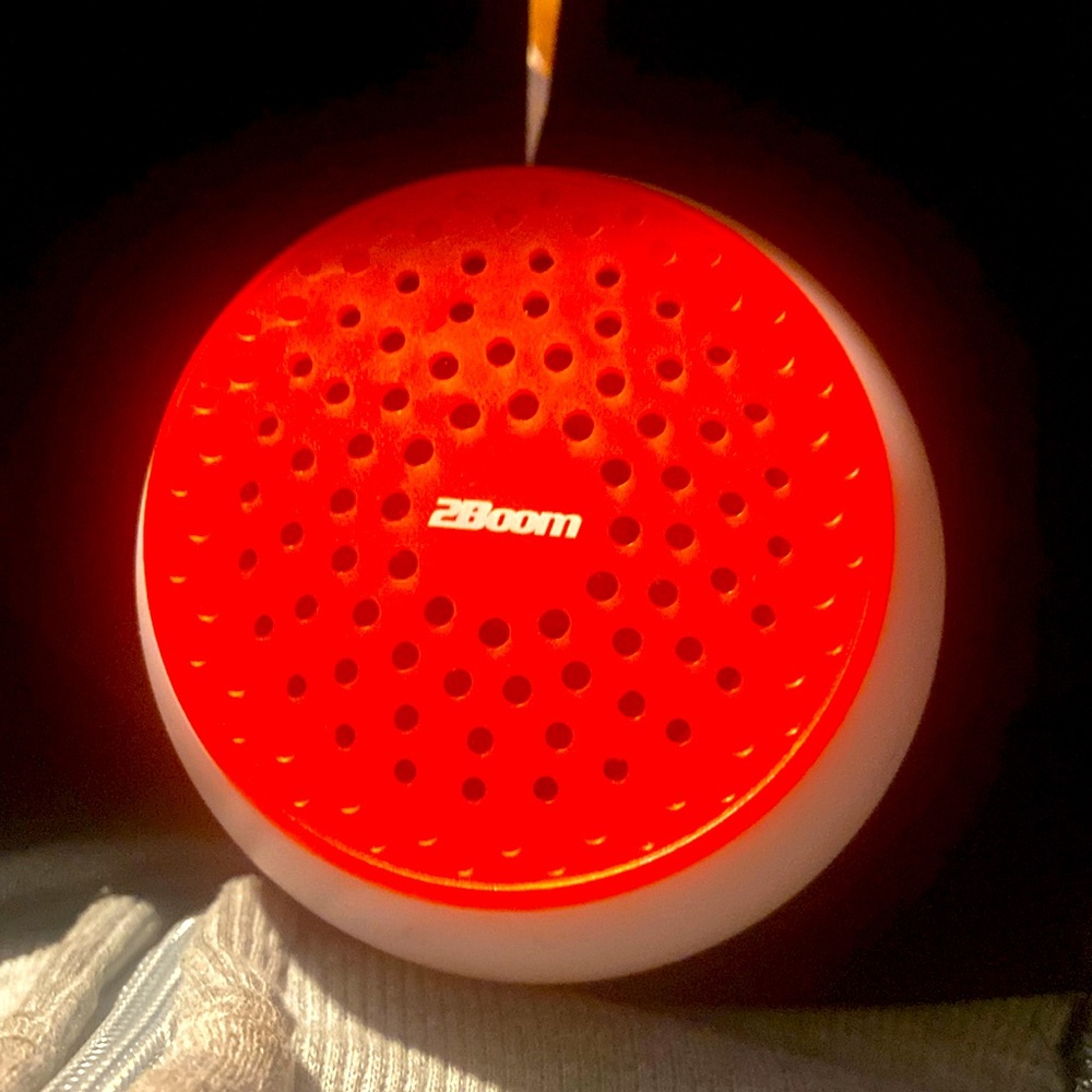 This speaker might be small, but it is very loud. It